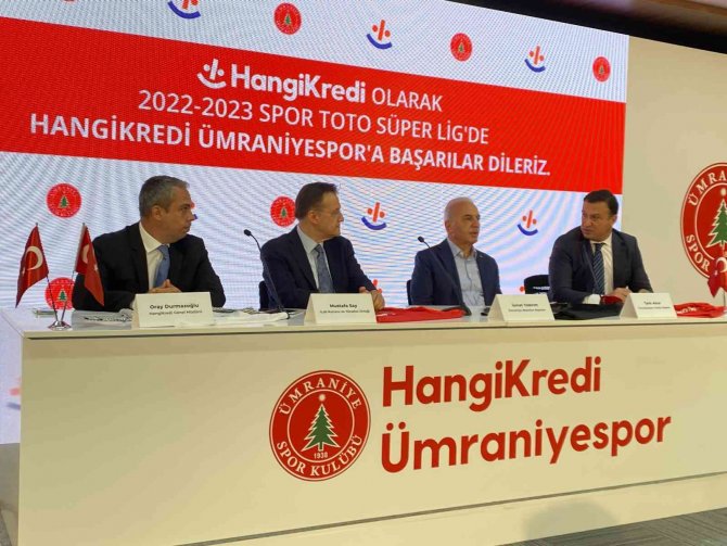 Ümraniyespor İsim Ve Forma Sponsorluğu Anlaşması İmzaladı