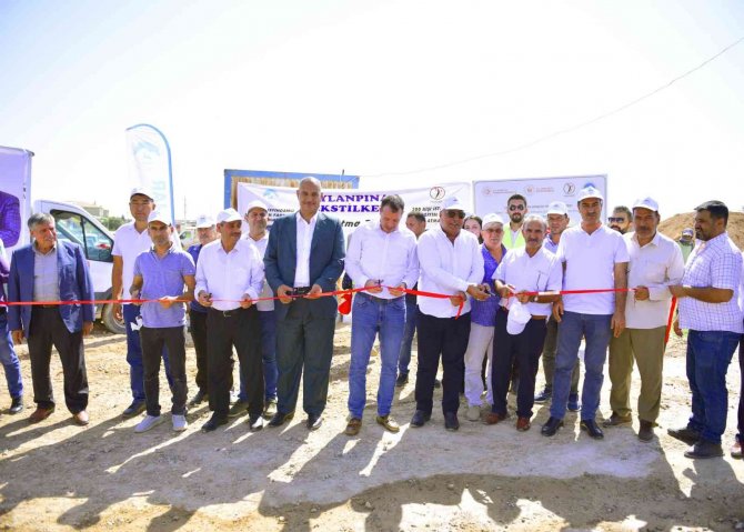 Ceylanpınar’da 300 Kişilik Tekstil Fabrikasının Temeli Atıldı