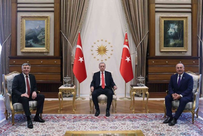 Cumhurbaşkanı Erdoğan, Bulgaristan Hak Ve Özgürlükler Hareketi Partisi Genel Başkanı Karadayı’yı Kabul Etti