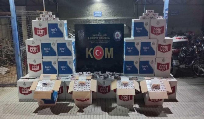 Denizli’de Binlerce Kaçak Cinsel İçerikli Ürün Ele Geçirildi