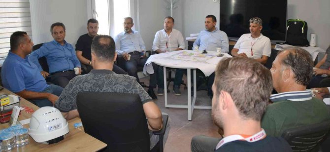 Dai̇mfed, Çukurova Bölgesel Havalimanı Şantiyesinde