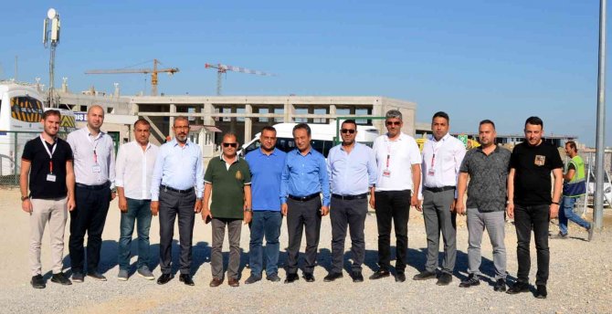 Dai̇mfed, Çukurova Bölgesel Havalimanı Şantiyesinde