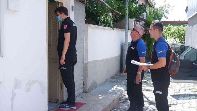 Edirne’de Su Baskını Yaşanan Bölgelerde Hasar Tespit Çalışmaları Başladı