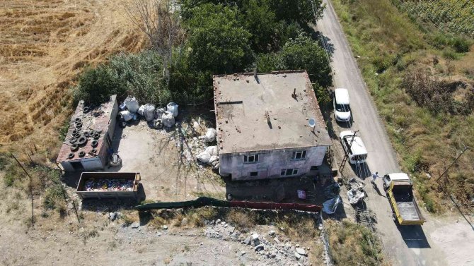 Tekirdağ’da Zabıtadan Hava Destekli ’Çekçek’ Operasyonu