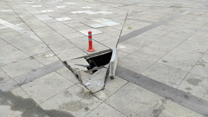 Parkenin Kırılması Polis Ekiplerine Zor Anlar Yaşattı