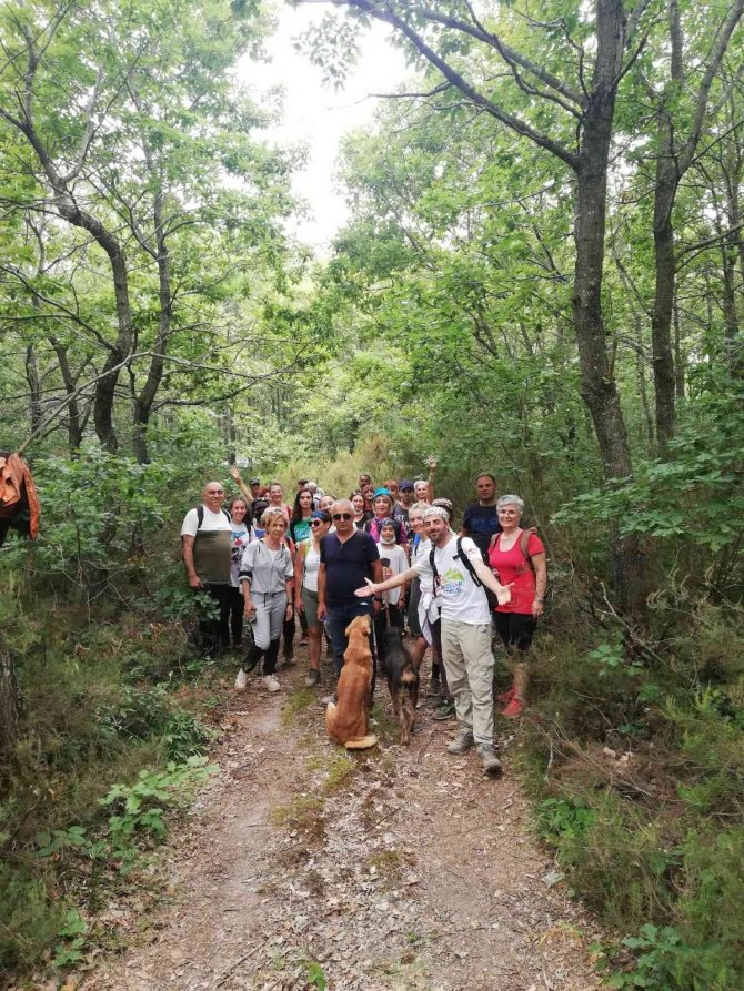 Bizim Köy Doğa Yürüyüşü Etkinliği Üçgaziler’de Devam Etti