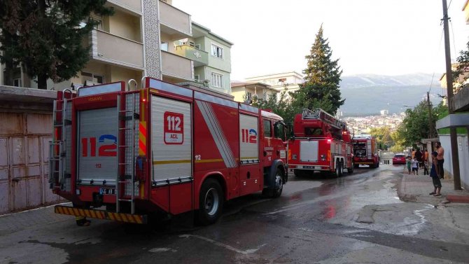 Kahramanmaraş’ta Ev Yangını Korkuttu