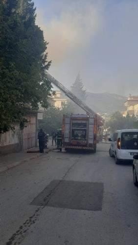 Kahramanmaraş’ta Ev Yangını Korkuttu