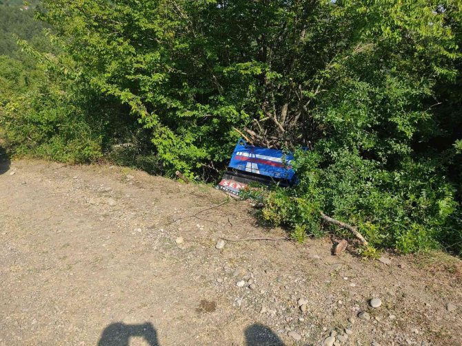 Yenice’de Patpat Ormanlık Alana Uçtu: 2 Yaralı