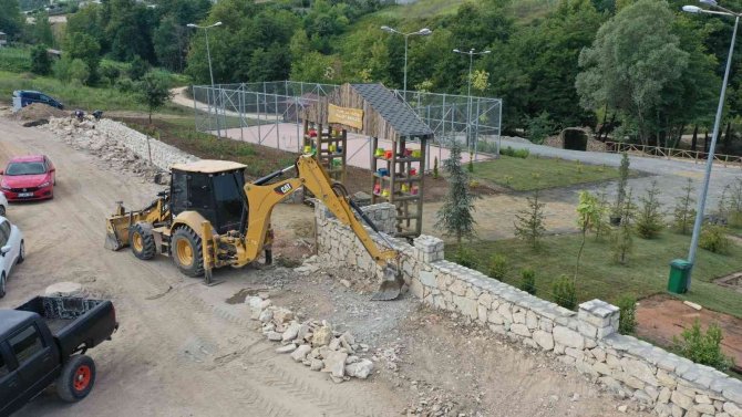 Damlar Vadisi Millet Bahçesi’nde Sona Yaklaşılıyor