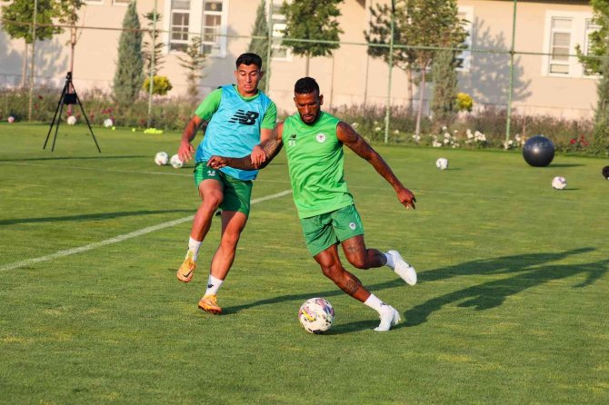 Konyaspor, Vaduz Maçı Hazırlıklarına Devam Ediyor