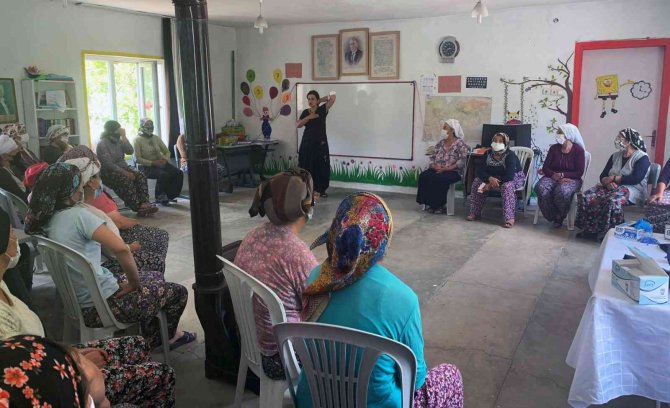 Menteşe’de Kadınlara Sağlık Eğitimi
