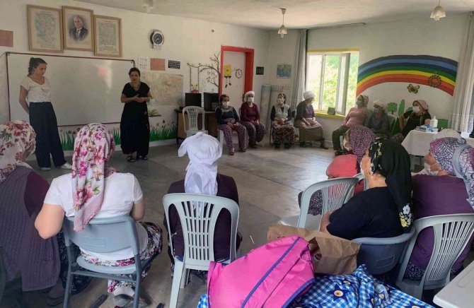 Menteşe’de Kadınlara Sağlık Eğitimi