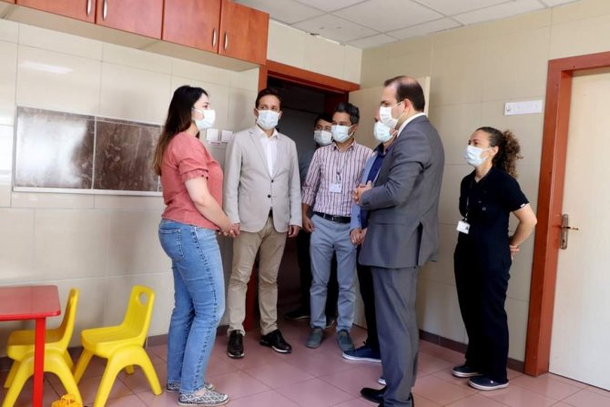 Sağlık Müdürü Şenkul, Vefa Psikiyatri Merkezi’ni Ziyaret Etti