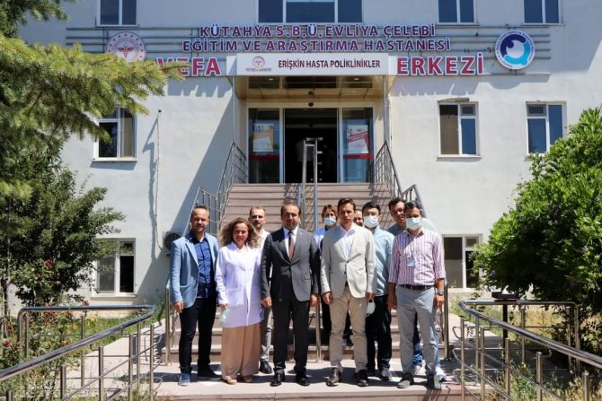 Sağlık Müdürü Şenkul, Vefa Psikiyatri Merkezi’ni Ziyaret Etti