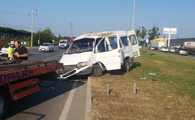 Samsun’da Trafik Kazası: 5 Yaralı
