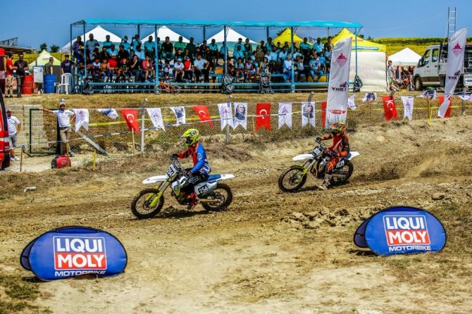 108 Motosikletçi Türkiye Şampiyonası’nda Heyecan Yaşattı
