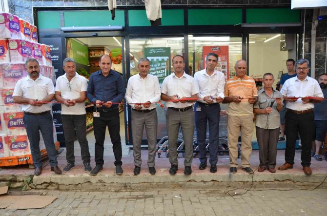 Başkan Kaplan, Koçarlı’daki Kooperatif Marketin Açılışını Yaptı