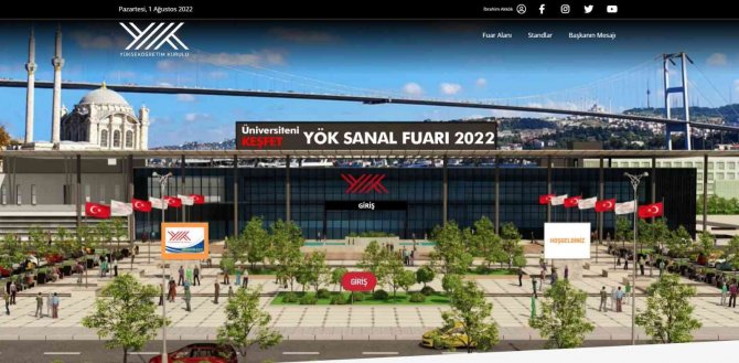 Atatürk Üniversitesinin De Yer Aldığı Yök Sanal Fuarı Başladı