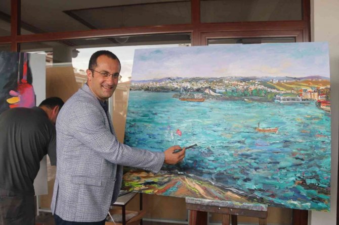 Akçaabat’ta 9. Uluslarasarası Resim Çalıştayı