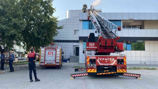 Aydın Polisevi’nde Yangın Paniği
