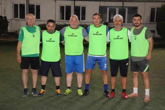 Muğlaspor Yönetimi Halı Sahada Bir Araya Geldi
