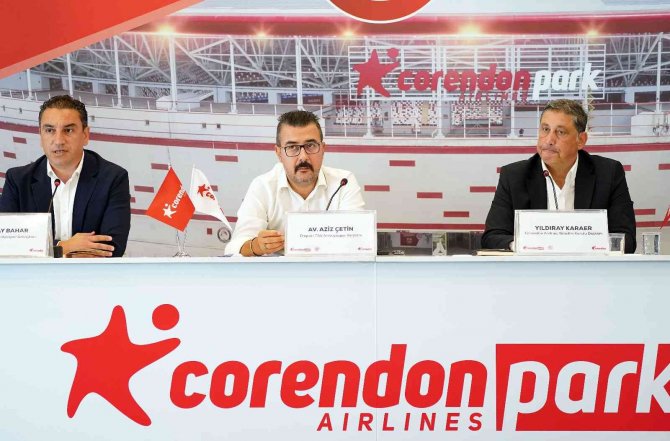 Corendon Airlines, Antalyaspor’un Stat İsim Sponsoru Oldu