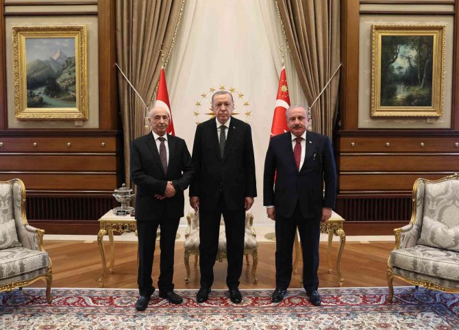 Cumhurbaşkanı Erdoğan, Libya Temsilciler Meclisi Başkanı Akile Salih Ve Libya Başkanlık Konseyi Başkan Yardımcısı Abdullah El Lafi’yi Kabul Etti