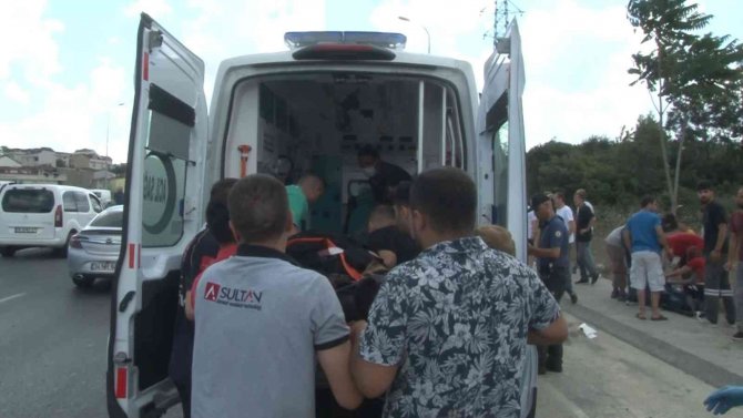 Arnavutköy’de Kaza Sonrası Can Pazarı Kamerada