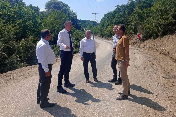 Havza’da Yollar İncelendi