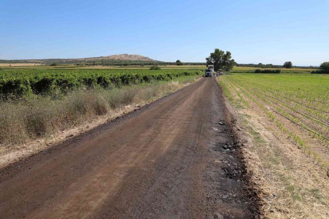 Şehzadeler Belediyesi Ovada Asfalt Sezonunu Açtı