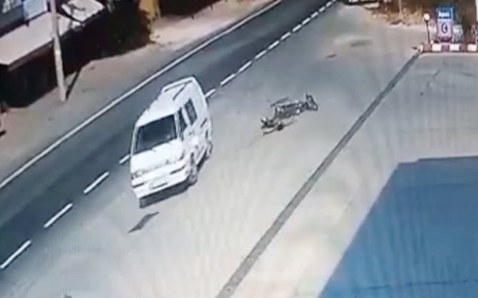 Ölümle Biten Kaza Kamerada