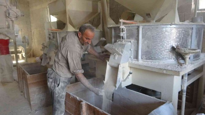 Muş’ta Hasadı Yapılan Buğday Değirmenlerde Öğütülüyor