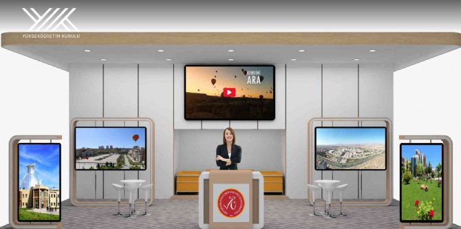 Nevü ’Üniversiteni Keşfet Yök Sanal Fuarı 2022’de