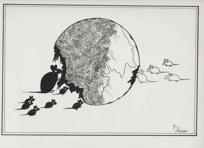 Okuduğu Kitaplardan İlham Alarak Anlamlı Resimler Çiziyor