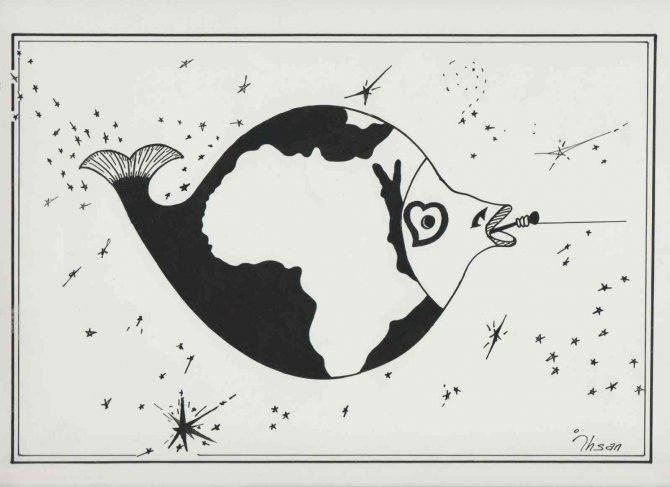 Okuduğu Kitaplardan İlham Alarak Anlamlı Resimler Çiziyor