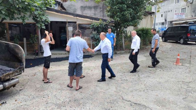 Ünye’de Sanayi Sitesine Konforlu Ulaşım