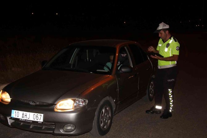 Uşak’ta 1508 Sürücüye Para Cezası Kesildi