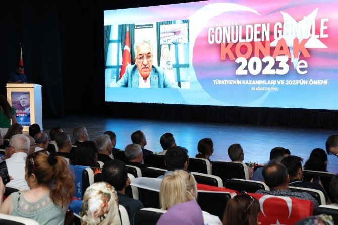 Ak Parti İ̇zmir’de “Türkiye’nin Kazanımları Ve 2023’ün Önemi’ Programı Konak’tan Başladı