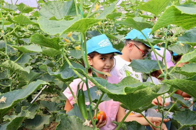 Tarım Ve Doğa Günü Etkinliğini Çocuklar Meraklı Gözlerle Takip Etti