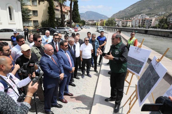 Yeşilırmak’ın Islah Çalışmaları Başladı