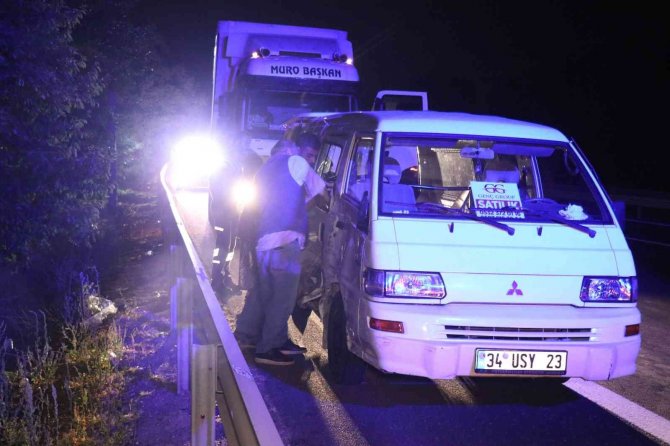 Anadolu Otoyolu’nda Ekipleri Harekete Geçiren Kaza