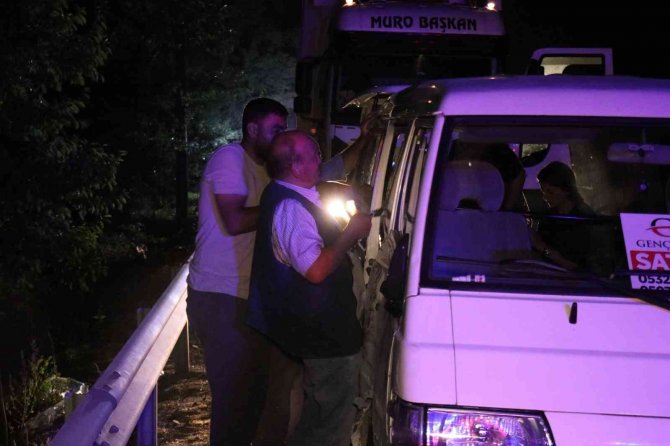 Anadolu Otoyolu’nda Ekipleri Harekete Geçiren Kaza