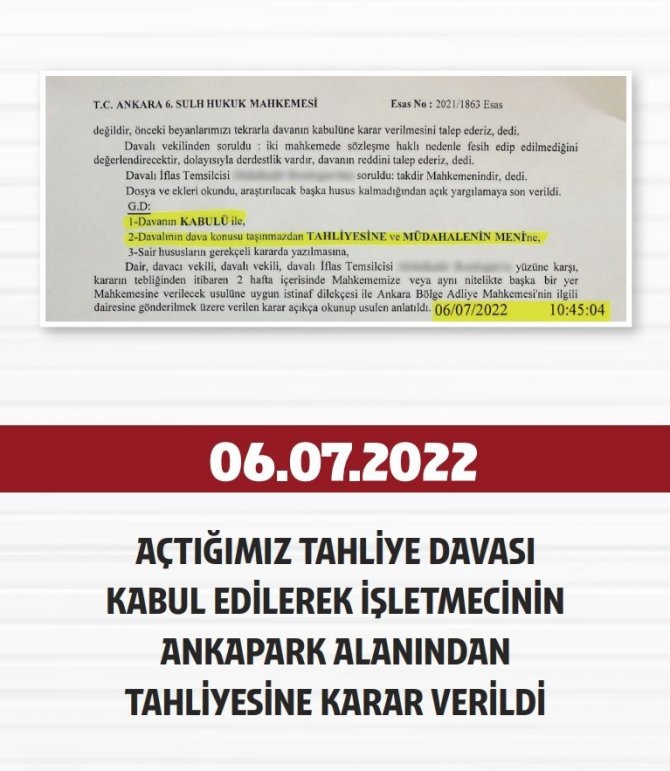 Ankapark’la İlgili Bilgilendirme Kitapçığı Online Ortamda