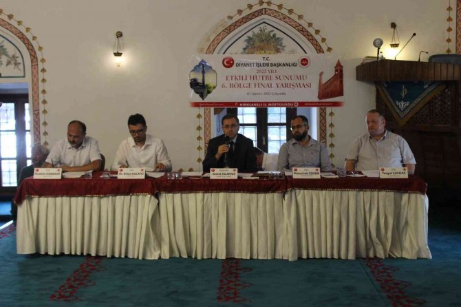 “Etkili Hutbe Sunumu Yarışması” 6. Bölge Finali Yapıldı