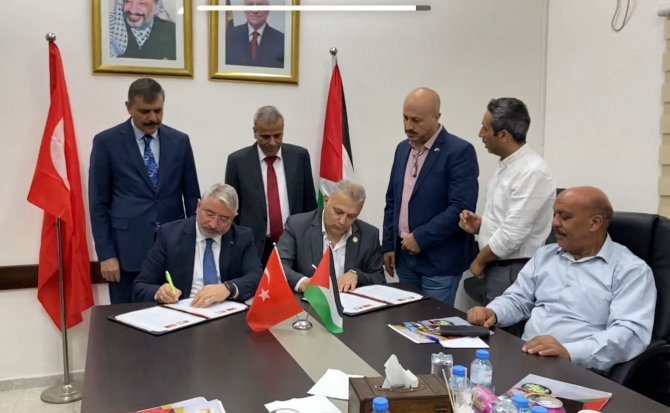 Çorum İle Kalkilya Kardeş Şehir Oldu