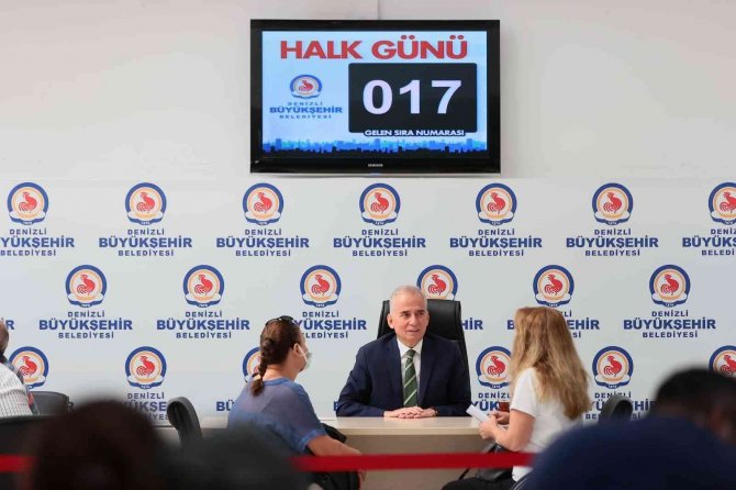 Denizlililerden Halk Gününe Yoğun İlgi