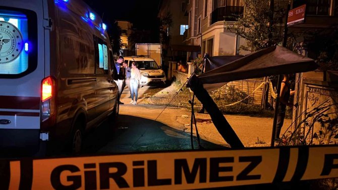 Kafasından Vurulan Şahıs Hastaneye Kaldırıldı