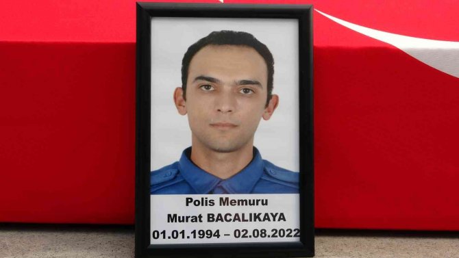 Beyin Kanaması Sonucu Hayatını Kaybeden Polis Memuruna Son Görev
