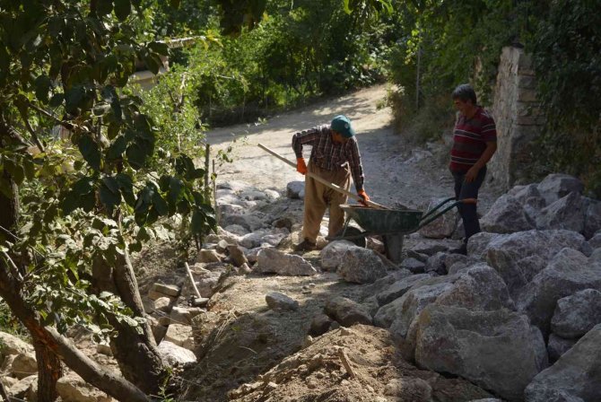 Mahalle Sakinlerinden Belediyeye Destek